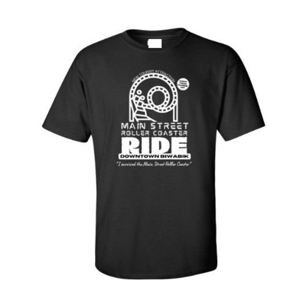 Main Street Roller Coaster Unisex T-shirt